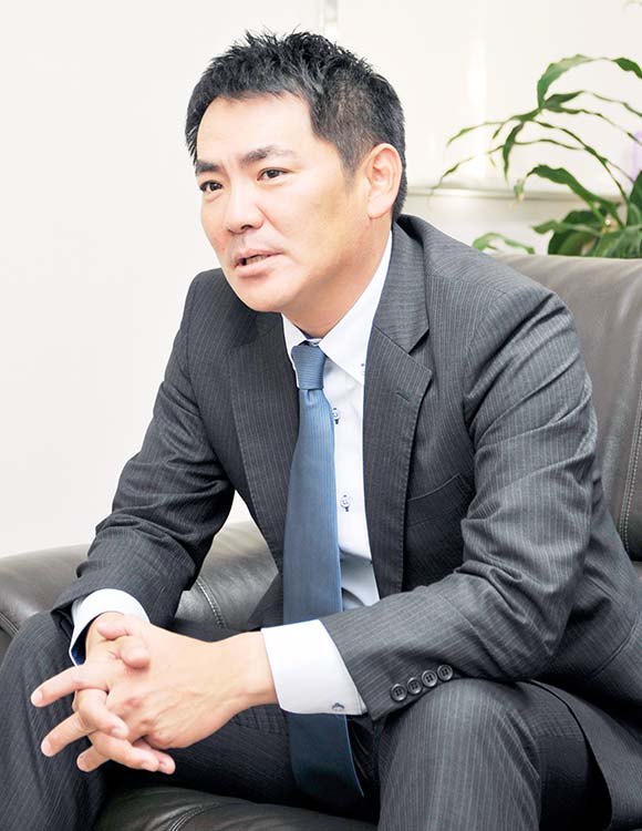 代表取締役社長のポートレート